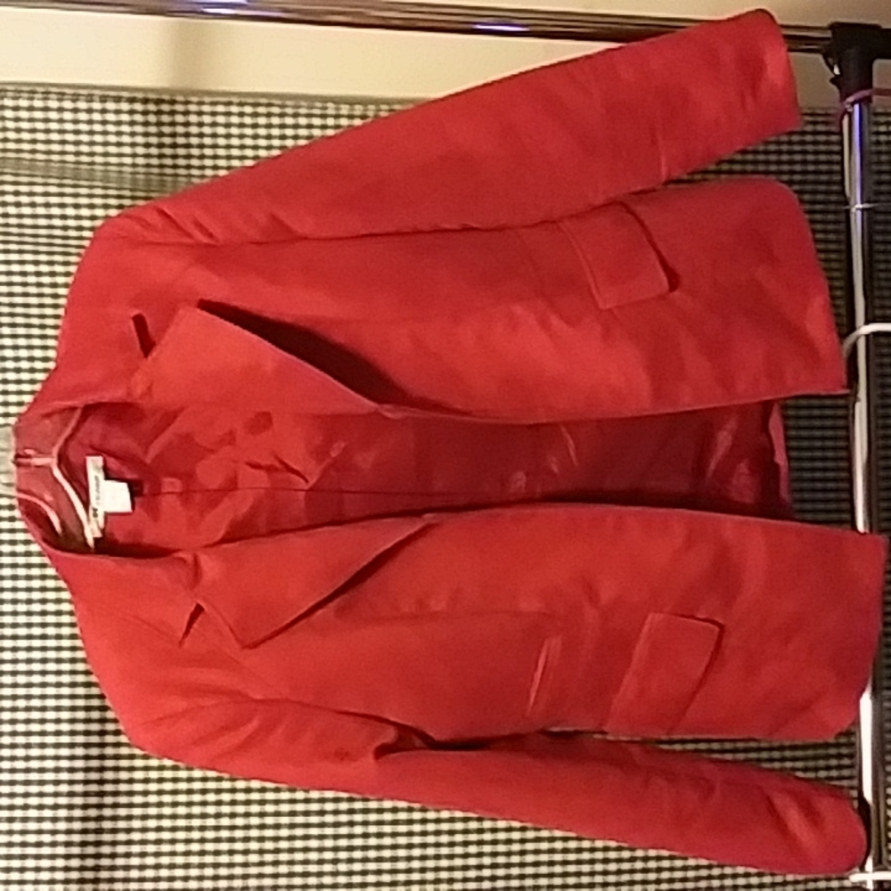 Burgundy BlazerJacket, partially used, great shape, size 12